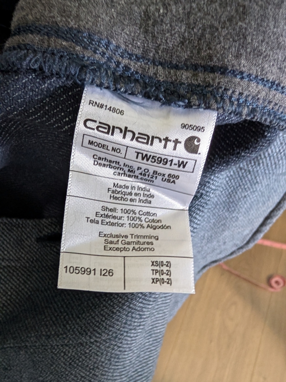 Carhartt Women's Twill Jacket - XS - Picture 4 of 10